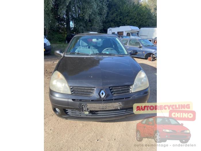 Renault Clio II 1.2 16V Sloopvoertuig (2006, Zwart)