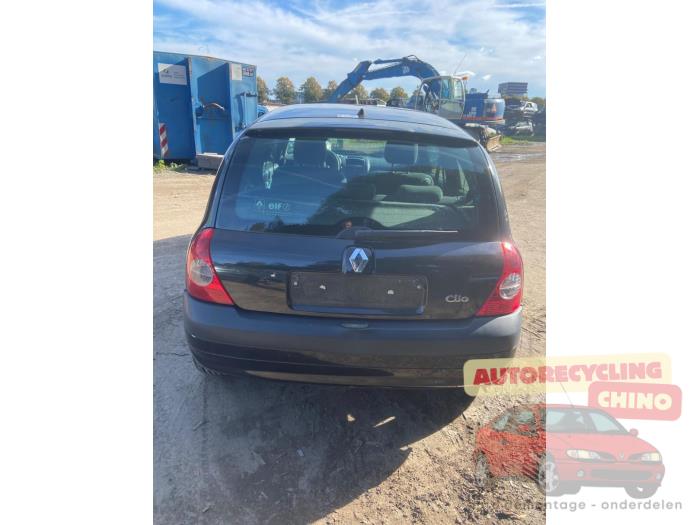 Renault Clio II 1.2 16V Sloopvoertuig (2006, Zwart)