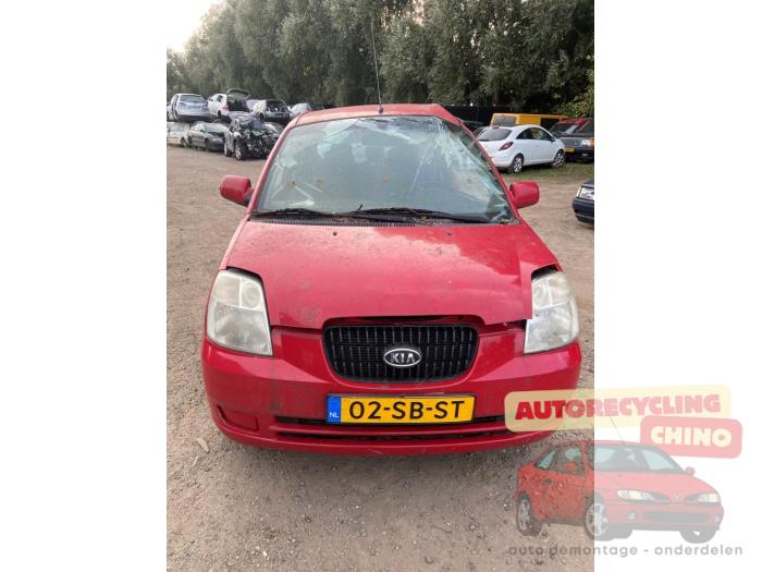 Kia Picanto 1.0 12V Sloopvoertuig (2005, Rood)