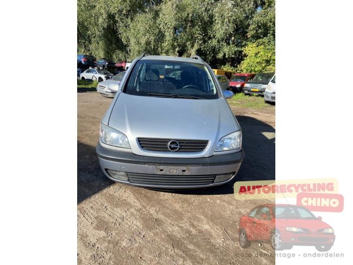 Opel Zafira 1.6 16V Sloopvoertuig (2003, Grijs)