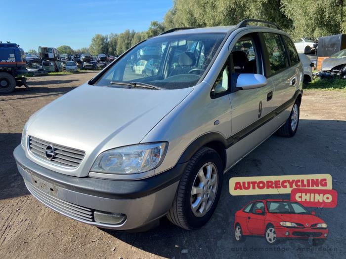Opel Zafira 1.6 16V Sloopvoertuig (2003, Grijs)