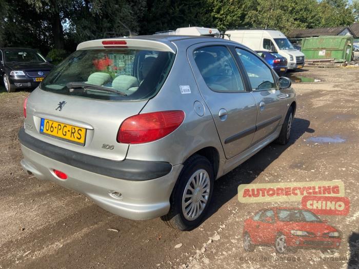 Peugeot 206 1.4 16V Sloopvoertuig (2004, Grijs)