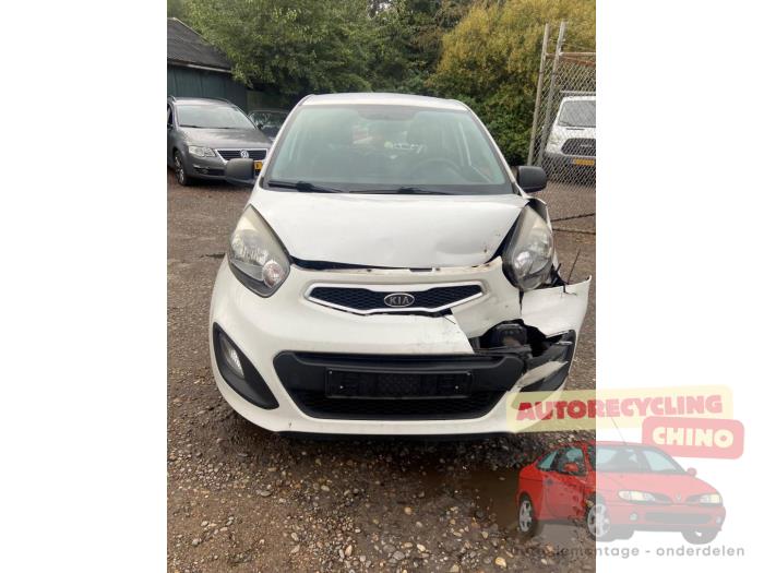 Kia Picanto 1.0 12V Sloopvoertuig (2011, Wit)