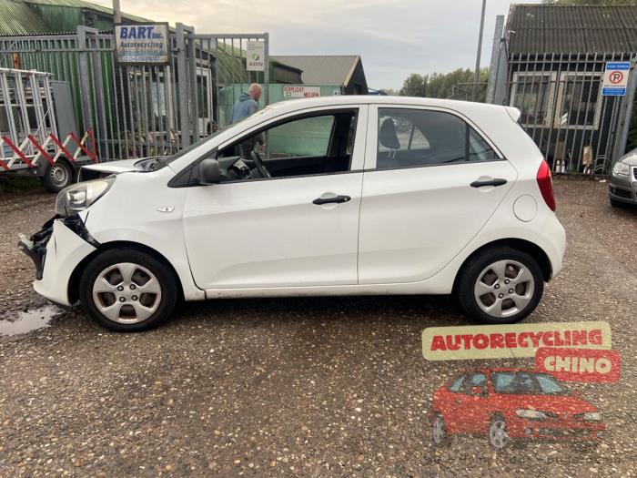Kia Picanto 1.0 12V Sloopvoertuig (2011, Wit)