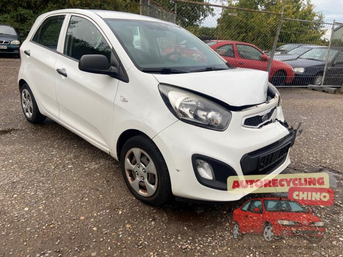 Kia Picanto 1.0 12V Sloopvoertuig (2011, Wit)