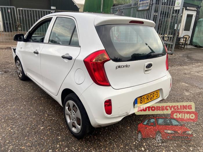 Kia Picanto 1.0 12V Sloopvoertuig (2011, Wit)