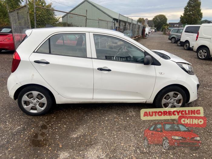 Kia Picanto 1.0 12V Sloopvoertuig (2011, Wit)