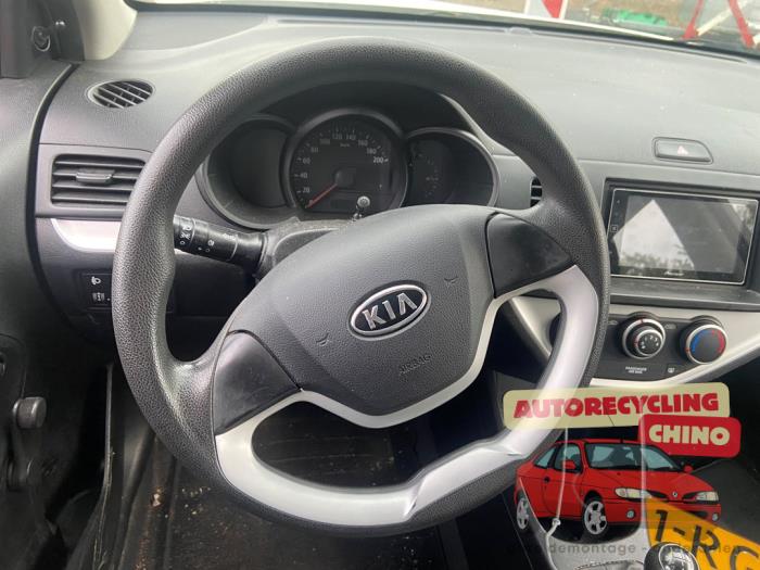 Kia Picanto 1.0 12V Sloopvoertuig (2011, Wit)