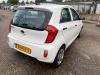 Kia Picanto 1.0 12V Sloopvoertuig (2011, Wit)