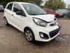 Kia Picanto 1.0 12V Sloopvoertuig (2011, Wit)