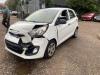 Kia Picanto 1.0 12V Sloopvoertuig (2011, Wit)