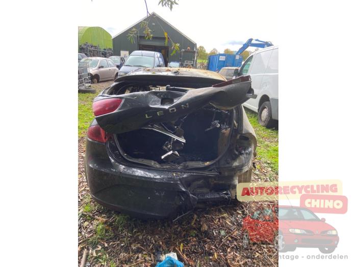 Seat Leon 1.4 TSI 16V Sloopvoertuig (2010, Zwart)