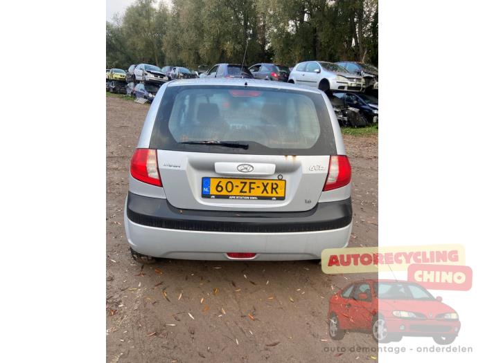 Hyundai Getz 1.6i 16V Sloopvoertuig (2008, Grijs)
