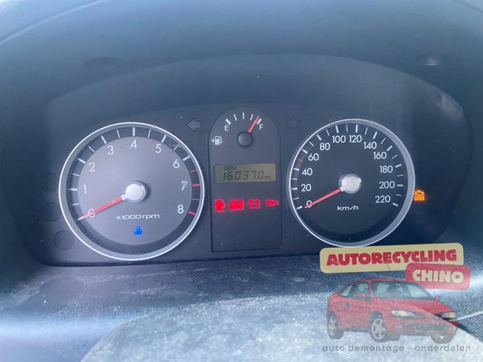 Hyundai Getz 1.6i 16V Sloopvoertuig (2008, Grijs)