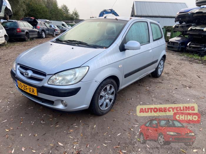 Hyundai Getz 1.6i 16V Sloopvoertuig (2008, Grijs)