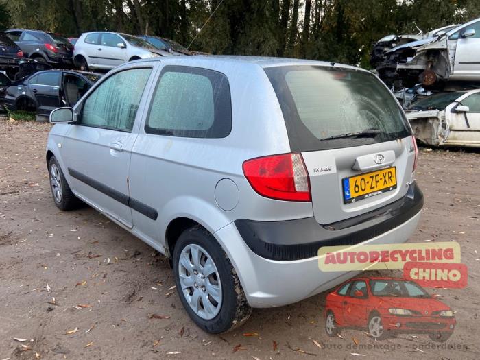 Hyundai Getz 1.6i 16V Sloopvoertuig (2008, Grijs)