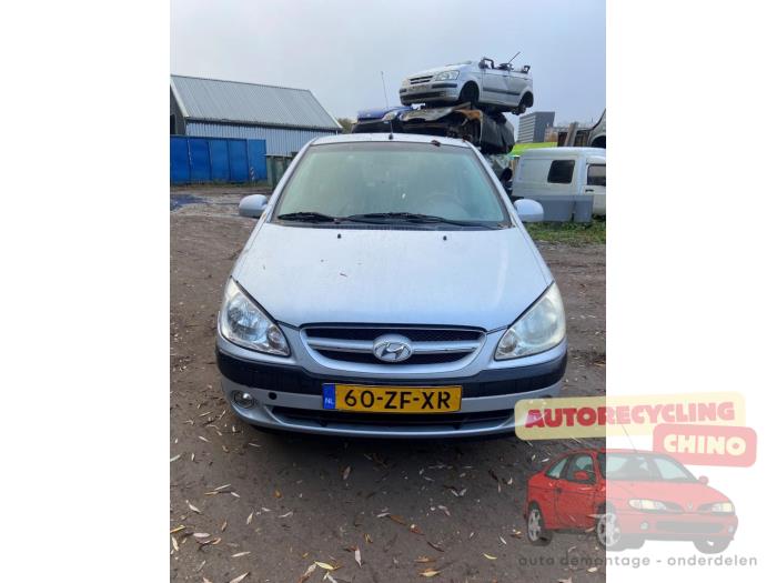 Hyundai Getz 1.6i 16V Sloopvoertuig (2008, Grijs)