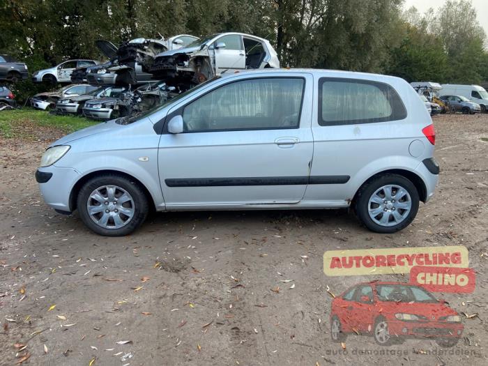 Hyundai Getz 1.6i 16V Sloopvoertuig (2008, Grijs)