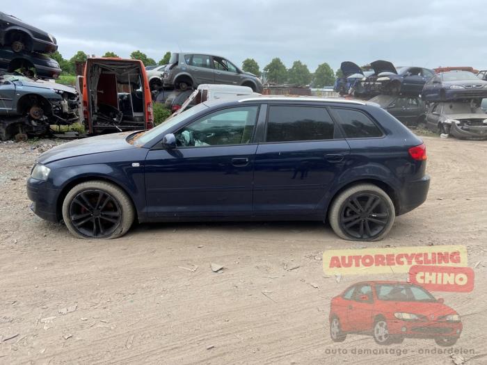Audi A3 Sportback 1.6 FSI 16V Sloopvoertuig (2007, Blauw)
