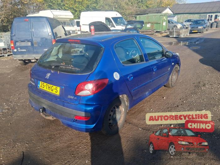 Peugeot 206+ 1.4 XS Sloopvoertuig (2012, Blauw)