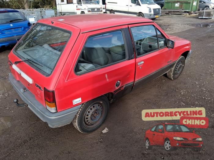 Opel Corsa A 1.4 i City,Swing,GL,Joy Kat. Sloopvoertuig (1993, Rood)