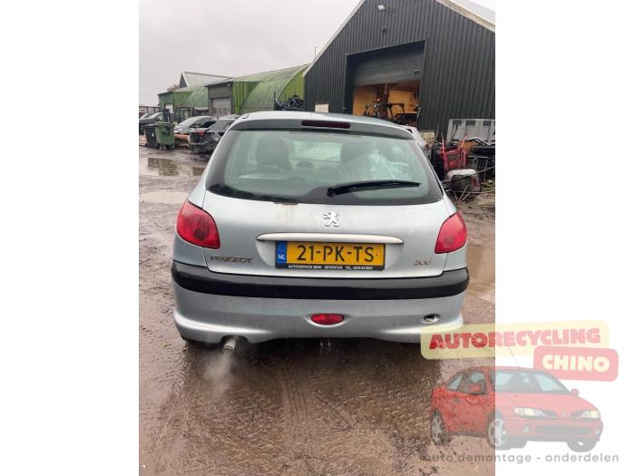 Peugeot 206 1.4 XR,XS,XT,Gentry Sloopvoertuig (2004, Grijs)