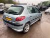 Peugeot 206 1.4 XR,XS,XT,Gentry Sloopvoertuig (2004, Grijs)