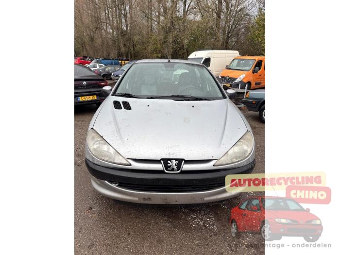 Peugeot 206 1.4 XR,XS,XT,Gentry Sloopvoertuig (2000, Grijs)
