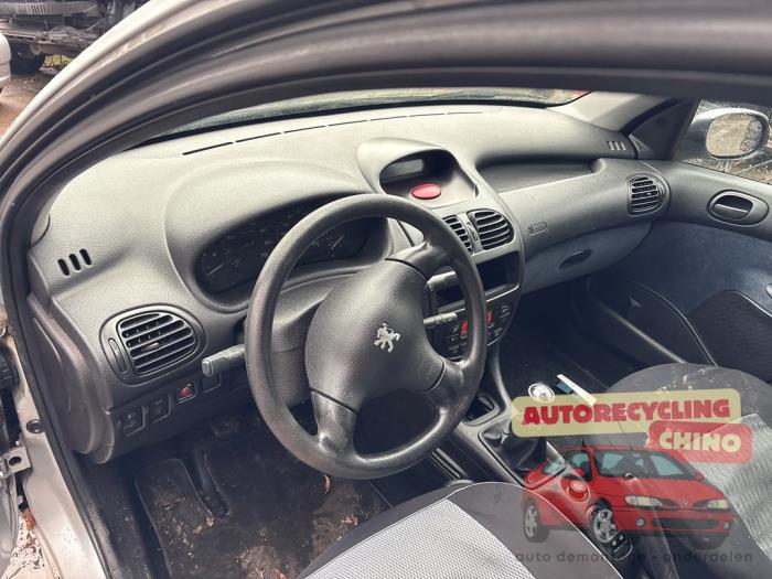 Peugeot 206 1.4 XR,XS,XT,Gentry Sloopvoertuig (2000, Grijs)