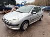 Peugeot 206 1.4 XR,XS,XT,Gentry Sloopvoertuig (2000, Grijs)