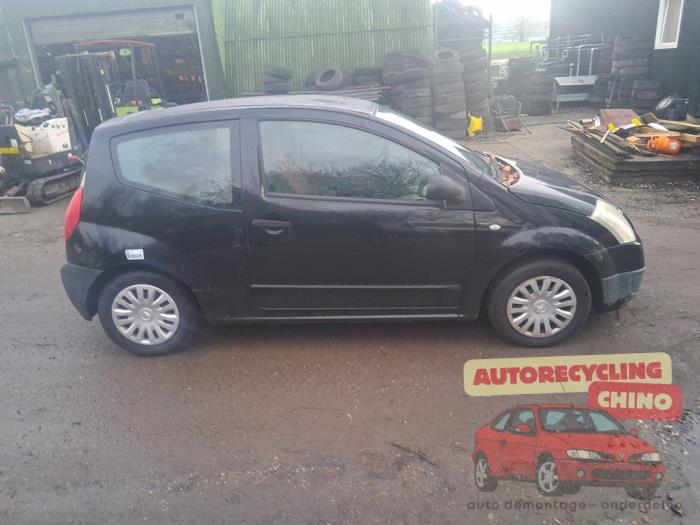 Citroen C2 1.1 Sloopvoertuig (2004, Zwart)