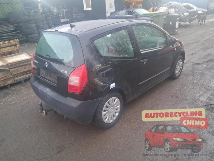 Citroen C2 1.1 Sloopvoertuig (2004, Zwart)