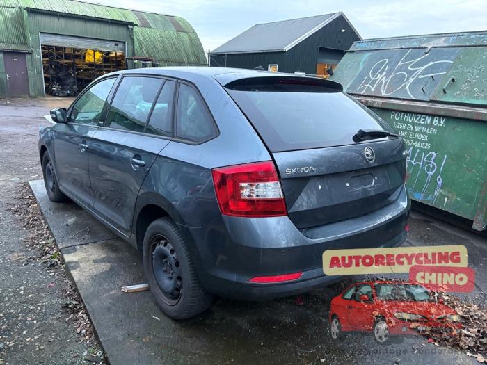 Skoda Rapid Spaceback 1.6 TDI 16V Sloopvoertuig (2016, Grijs)