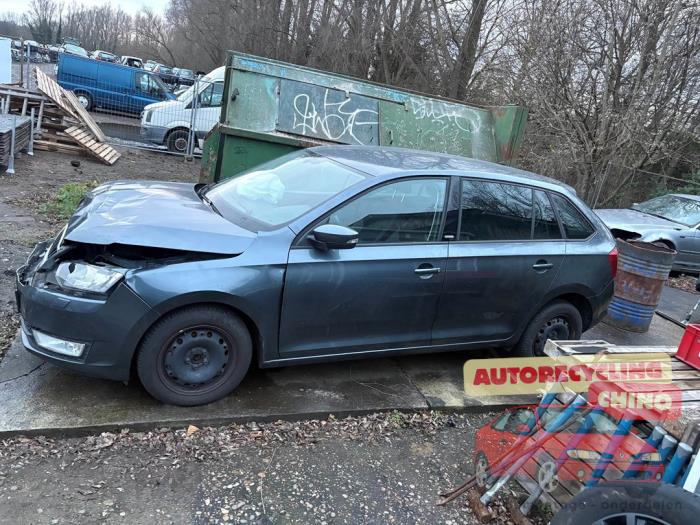 Skoda Rapid Spaceback 1.6 TDI 16V Sloopvoertuig (2016, Grijs)