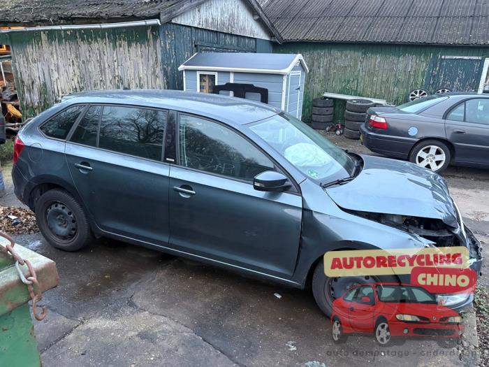 Skoda Rapid Spaceback 1.6 TDI 16V Sloopvoertuig (2016, Grijs)