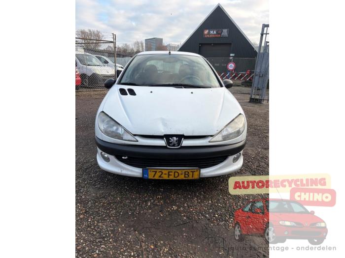 Peugeot 206 1.6 XS,XT Sloopvoertuig (2000, Wit)