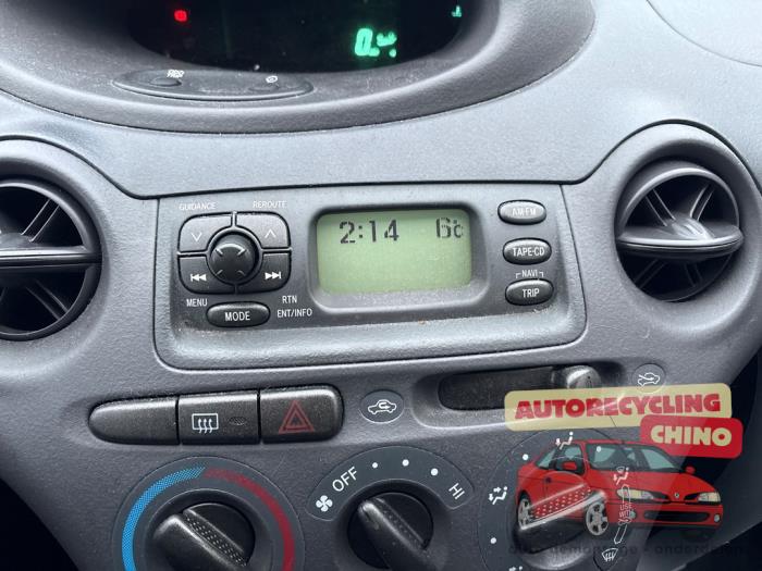 Toyota Yaris 1.0 16V VVT-i Sloopvoertuig (2001, Blauw)