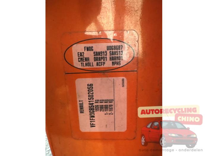 Renault Kangoo Express 1.5 dCi 90 FAP Sloopvoertuig (2009, Oranje)