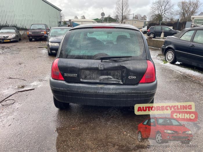 Renault Clio II 1.2 Sloopvoertuig (2000, Zwart)