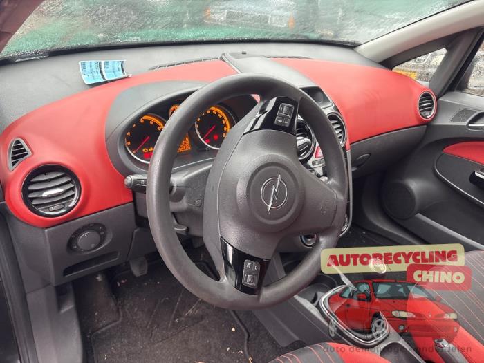 Opel Corsa D 1.4 16V Twinport Sloopvoertuig (2008, Zwart)