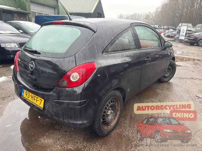 Opel Corsa D 1.4 16V Twinport Sloopvoertuig (2008, Zwart)