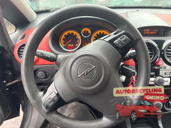 Opel Corsa D 1.4 16V Twinport Sloopvoertuig (2008, Zwart)