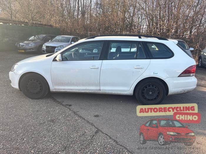 Volkswagen Golf VI Variant 1.6 TDI 16V 105 Sloopvoertuig (2013, Wit)