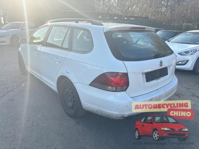Volkswagen Golf VI Variant 1.6 TDI 16V 105 Sloopvoertuig (2013, Wit)
