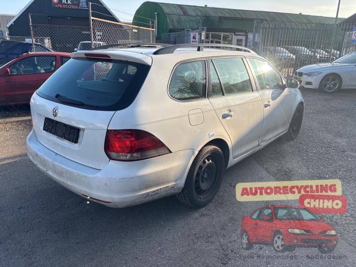 Volkswagen Golf VI Variant 1.6 TDI 16V 105 Sloopvoertuig (2013, Wit)