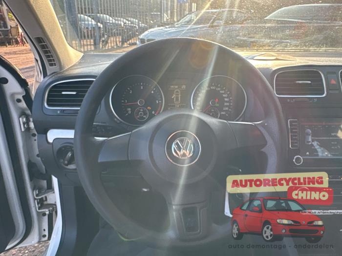 Volkswagen Golf VI Variant 1.6 TDI 16V 105 Sloopvoertuig (2013, Wit)