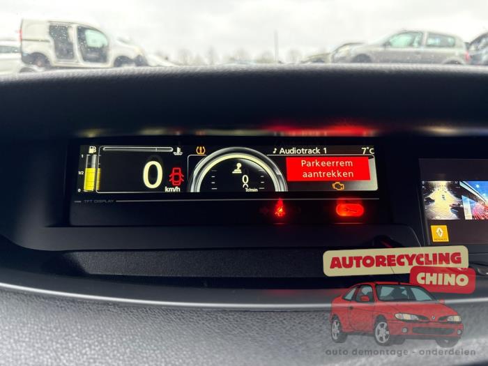 Renault Scénic III 1.2 16V TCe 115 Energy Sloopvoertuig (2015, Zwart)