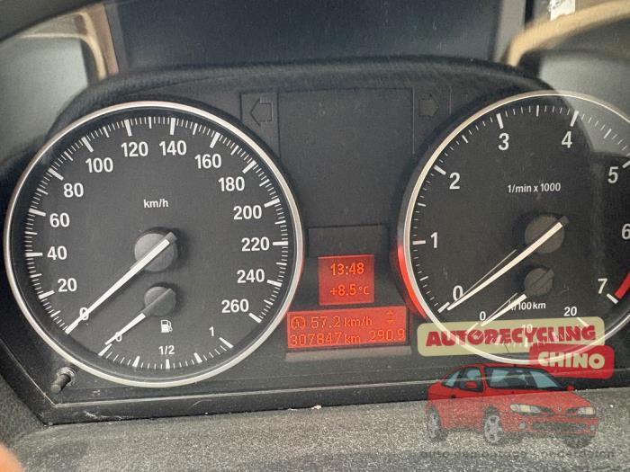 BMW 3 serie Touring 318i 16V Sloopvoertuig (2008, Zwart)