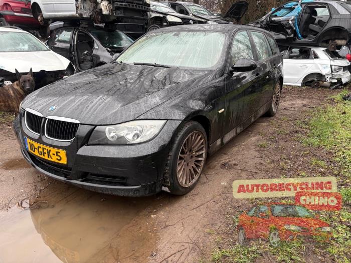 BMW 3 serie Touring 318i 16V Sloopvoertuig (2008, Zwart)