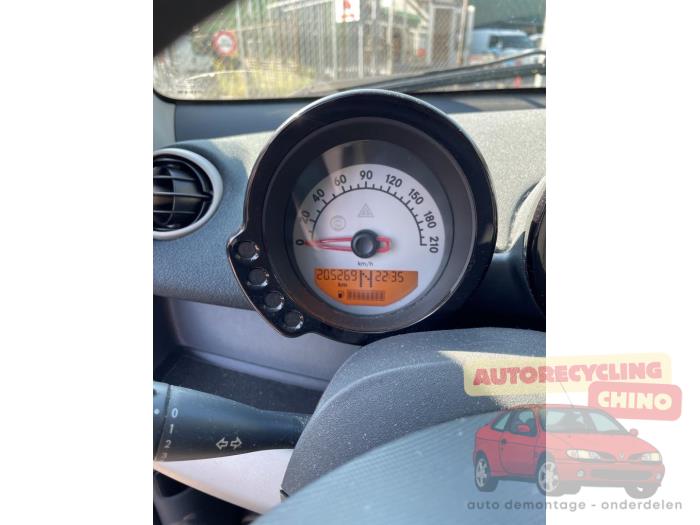 Smart Forfour 1.5 16V Sloopvoertuig (2004, Zwart)